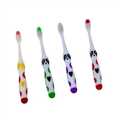 সুদৃশ্য শিশুদের নরম bristles টুথব্রাশ